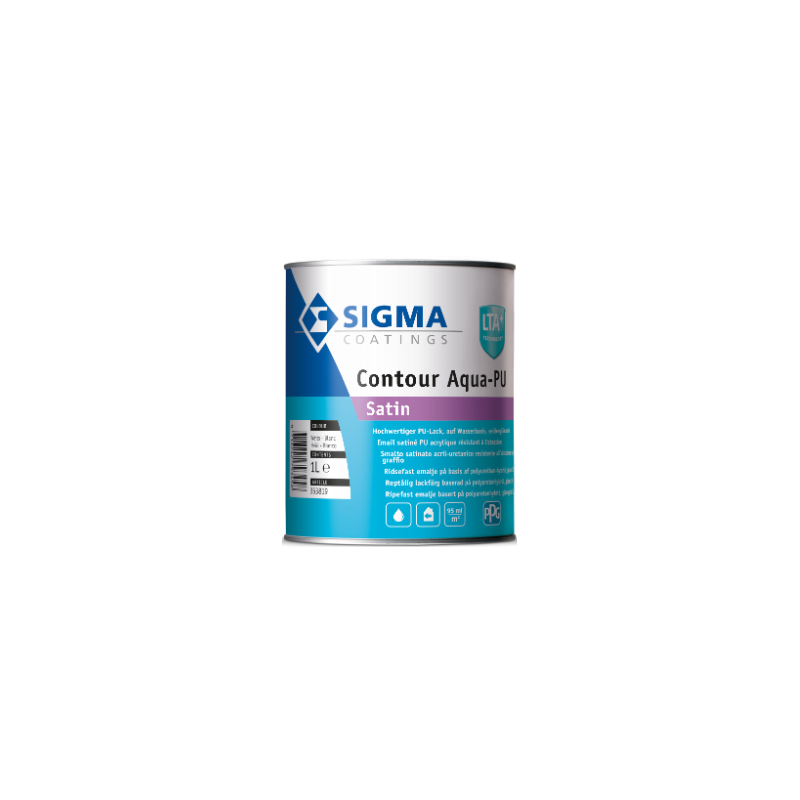 Sigma Aqua PU Satin blik aflak