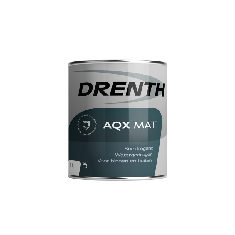Drenth Aqua PU Mat blik matte aflak
