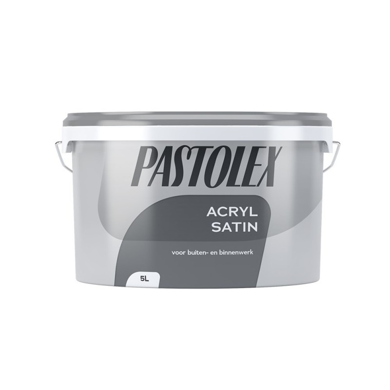 Pastolex Acryl Satin blik zijdeglans muurverf