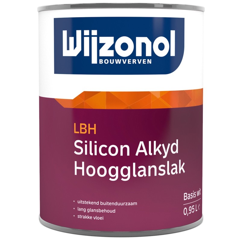 Wijzonol LBH Silicon Alkyd Hoogglanslak blik