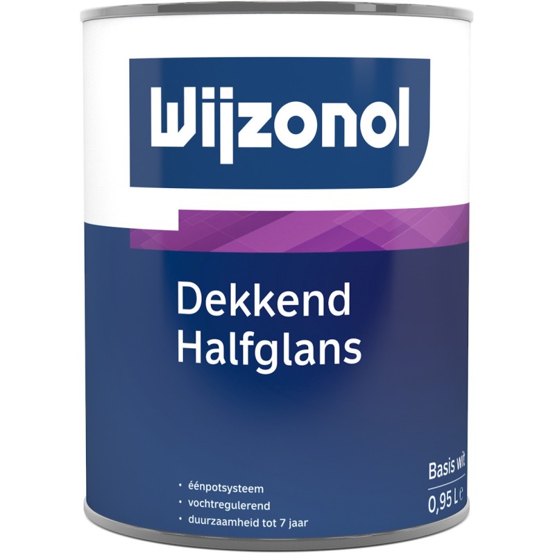 Wijzonol Dekkend Halfglans blik