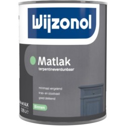 Wijzonol Matlak terpentineverdunbaar blik