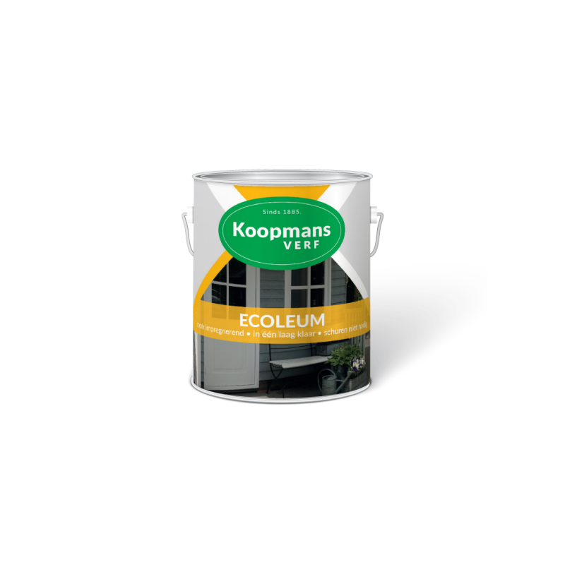 Koopmans Ecoleum zwarte beits verpakking