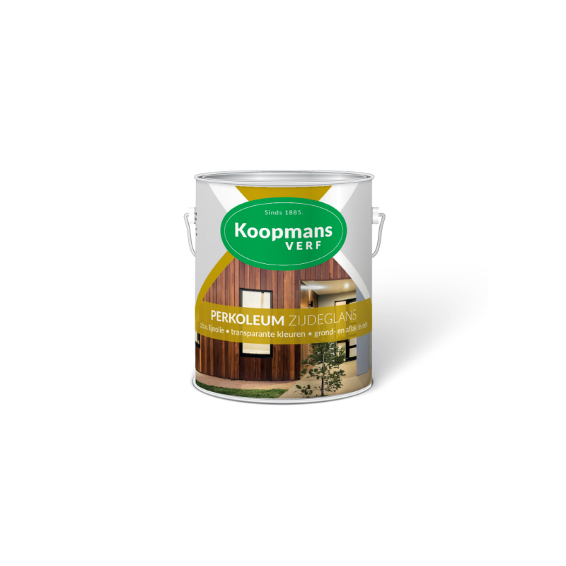 Koopmans Perkoleum Transparant Zijdeglans verpakking