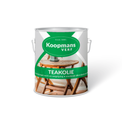 Koopmans Teak-olie verpakking