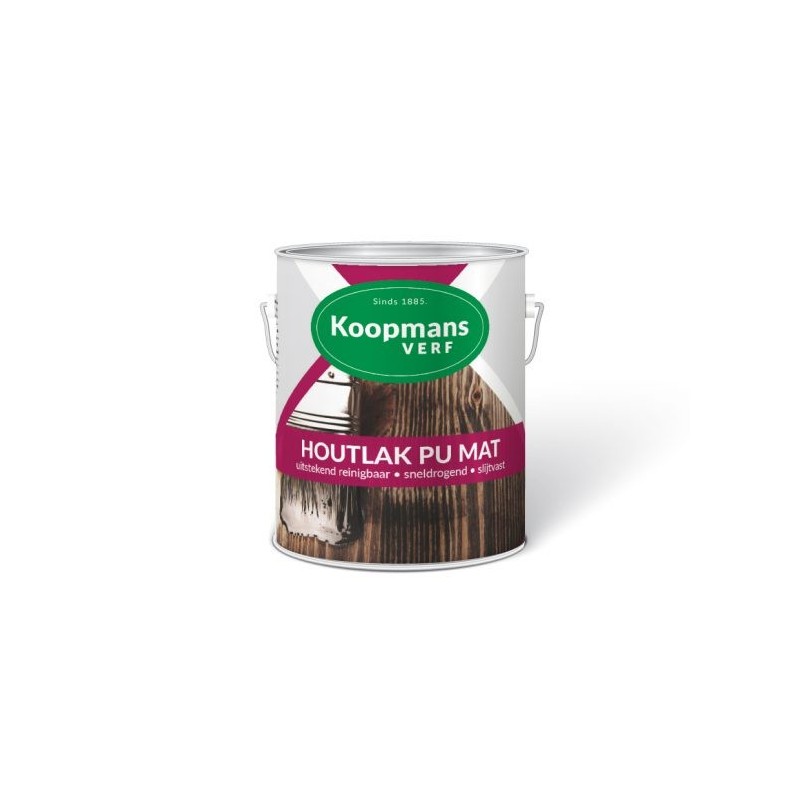 Koopmans Houtlak PU Mat verpakking