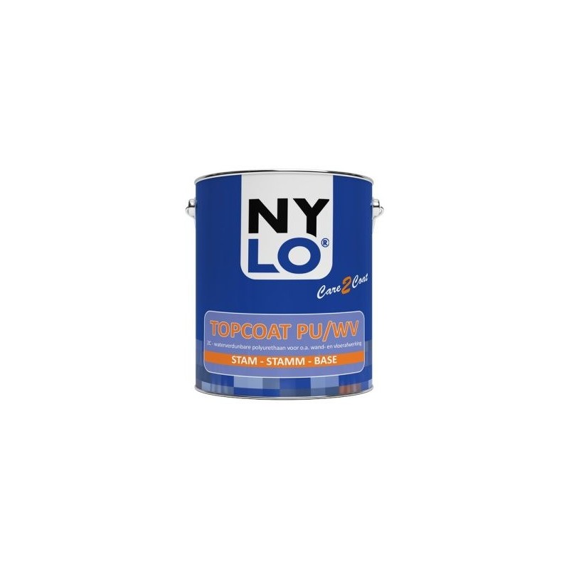 Nylo Topcoat PU/WV Mat | 2K matte vloercoating | Hoogterp